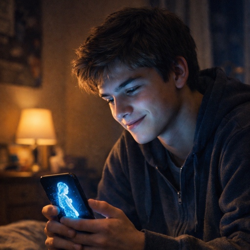 Ljubezen brez ljudi: kako najstniki odkrivajo “virtualna dekleta”